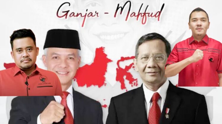 Wali Kota Medan Bobby Nasution Dan Wabup Dairi Jimmy Lukita Jadi Jurkamnas Ganjar-Mahfud. (Foto Ist) 