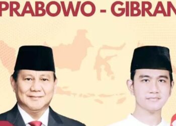 Prabowo Subianto-Gibran Rakabuming Raka. (Foto Ist)