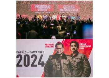 Partai Solidaritas Indonesia (PSI) resmi memberikan dukungan kepada Prabowo Subianto-Gibran Rakabuming Raka. (Foto Ist)