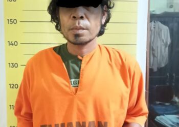 Pemasok shabu yang ditangkap Polres Taput. (Foto Ist)