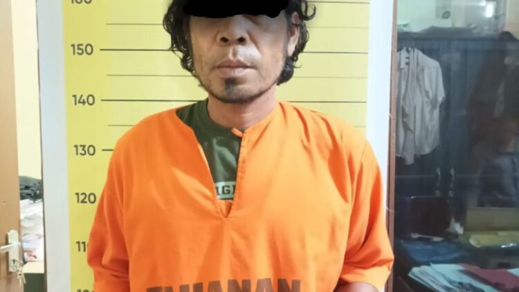 Pemasok shabu yang ditangkap Polres Taput. (Foto Ist)