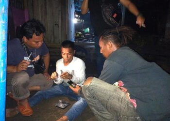 Pelaku Hendrik saat ditangkap