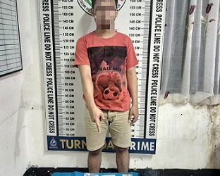 Pengedar narkoba, DS alias Darma dan barang bukti 