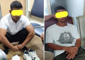 Dua calon penumpang asal Aceh diamankan di Bandara Kualanamu karena menyembunyikan sabu di sepatu. (Foto Ist)