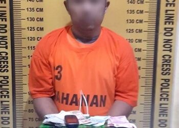 Pelaku Judi Togel, S dan barang bukti 