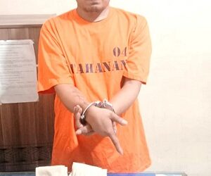 Pelaku RE dan barang bukti sudah diamankan di Sat Renarkoba Polres Tanjung Balai