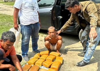 Polda Sumut mengungkap peredaran narkoba melibatkan napi Rutan Tanjung Gusta, Medan. (Foto Ist)