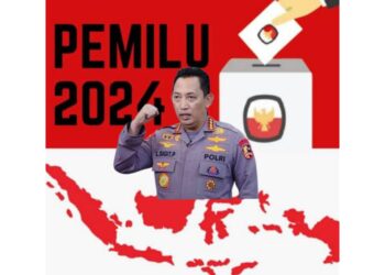 Kapolri Jenderal Listyo Sigit Prabowo-Pemilu 2024. (Foto Ist)