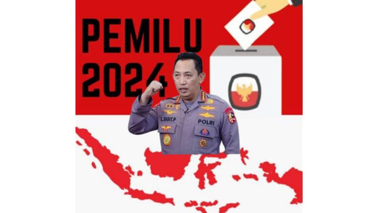 Kapolri Jenderal Listyo Sigit Prabowo-Pemilu 2024. (Foto Ist)