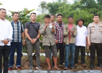 Kapolres Simalungun, AKBP Ronald F.C. Sipayung, S.H., S.I.K., M.H pimpin penangkapan pelaku RS alias Sahdan dan AD