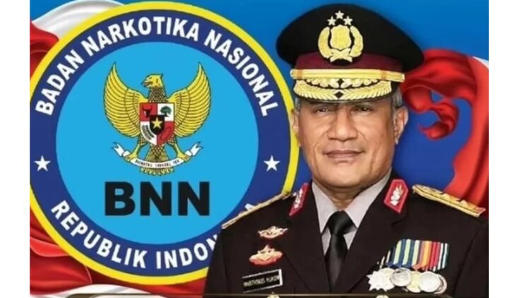 Kepala Badan Narkotika Nasional (BNN) Irjen Pol. Marthinus Hukom