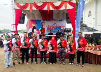 Wakapolres Tanjung Balai Kompol Rudi Candra SH, MH mewakili Kapolres hadiri lomba dayung dalam rangka memperingati Hari jadi Kota Tanjung Balai ke-403