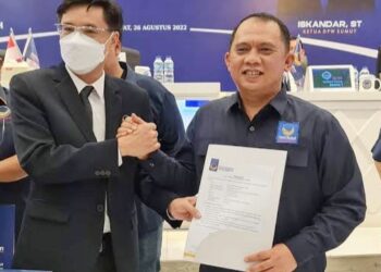 Bupati Labuhanbatu Erik Adtrada Ritonga