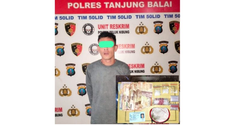 Bandar narkoba, AW alias T dan barang bukti