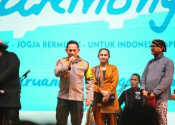 Kapolri Jenderal Listyo Sigit Prabowo hadir pada Pameran Seni Rupa dan Pentas Musik