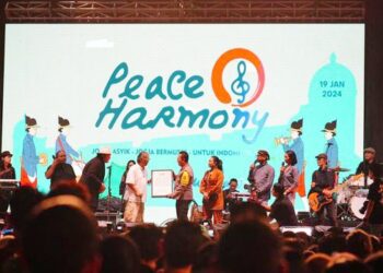 Kapolri Jenderal Listyo Sigit Prabowo hadir pada Pameran Seni Rupa dan Pentas Musik