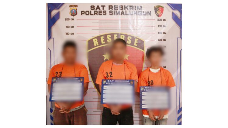 Ketiga pelaku