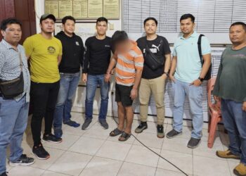 Bandar shabu, ES diapit Froom Siahaan dan Tim Opsnal Sat Narkoba Polres Simalungun 