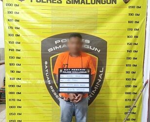 Pelaku BP dan barang bukti