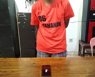 Pelaku NR dan barang bukti sudah diamankan Sat Narkoba Polres Simalungun 