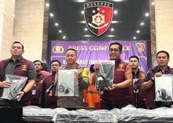 Bareskrim Polri mengungkap kejahatan siber dengan modus "love scaming" jaringan internasional. (Foto Ist)