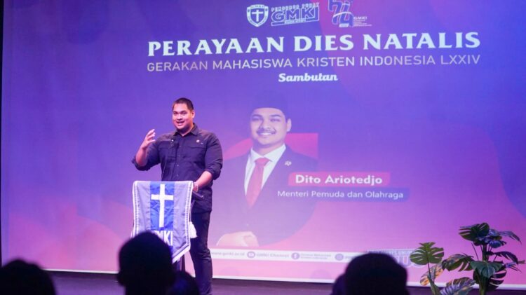 Menteri Pemuda dan Olahraga Ario Bimo Nandito Ariotedjo