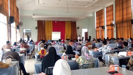 91 Anggota PTPS Se Kecamatan Padang Hulu Terima Bimtek dari Bawaslu Tebing Tinggi