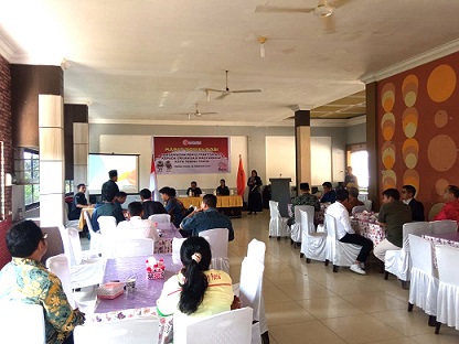 Bawaslu Tebing Tinggi Gelar Rapat Sosialisasi Pengawasan Pemilu Partisipatif Ormas