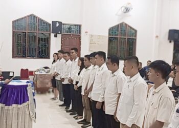 Ketua Umum GMKI Jefri Gultom Resmi Lantik BPC GMKI Gunungsitoli