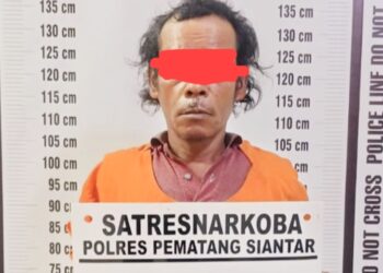 Pelaku MS dan barang bukti
