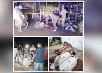 Rumah Orangtuanya Terbakar Ikut Rengkruk Nyawa Kakak Adik Masih Balita di Nagori Purba Dolok