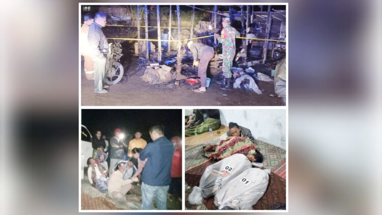 Rumah Orangtuanya Terbakar Ikut Rengkruk Nyawa Kakak Adik Masih Balita di Nagori Purba Dolok