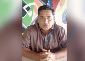 Ketua Partumpuan Pemangku Adat Budaya Jan Togu Damanik