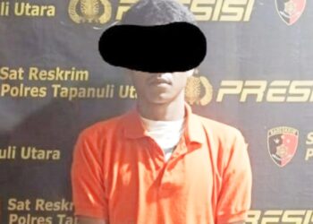 ES pelaku yang menyetubuhi gadis remaja di Tapanuli Utara. (Foto Ist)