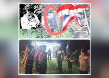 Tim melakukan evakuasi turis asal negara Prancis, Adrea Joe yang sempat dikabarkan hilang