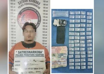 Pengedar Sabu, EH dan barang bukti