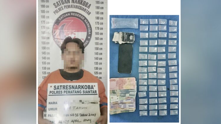 Pengedar Sabu, EH dan barang bukti
