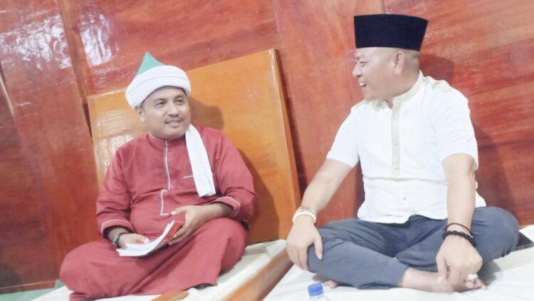Drs. Nikson Nababan, M.Si mengunjungi kediaman Tuan Guru Batak (TGB) Syekh Dr. H. Ahmad Sabban El-Ramaniy Rajagukguk, M.A