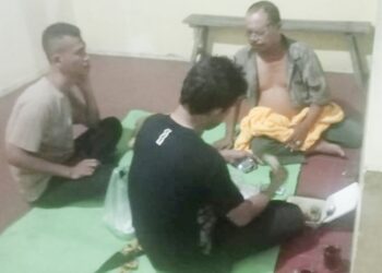 Kernek, Dansin Tarigan yang luka bakar di wajahnya