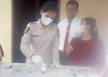 Polres Simalungun Test Urine Mendadak Personel dan Hasilnya Negatif