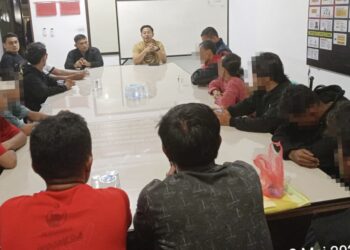 Dipimpin Kasat Reskrim Polres Siantar AKP Made Wira Suhendra SIK, MH menyelesaikan dua perkara penganiaya melalui Problem Solving