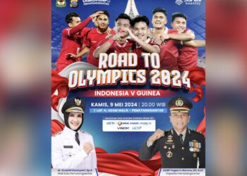 Pemko dan Polres Siantar Kembali Gelar Nobar Indonesia VS Guinea