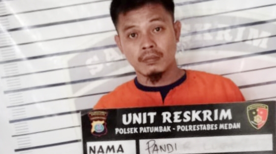 Fandi Ahmad Pengedar narkoba yang ditangkap. (Foto Ist)