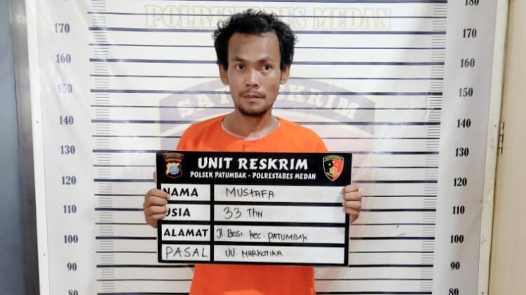 Pengedar sabu yang ditangkap. (Foto Ist)