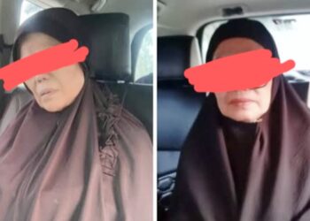 Dua wanita lansia yang masuk DPO atas kasus tanah ditangkap polisi. (Foto Ist)