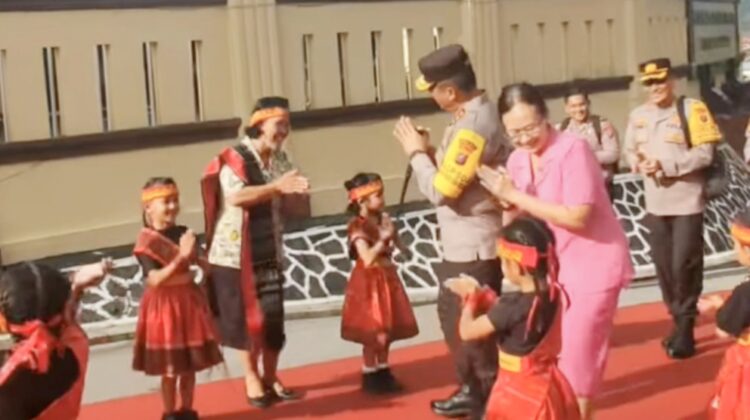 Kapolda Sumut, Irjen Pol Agung Setya Imam Effendi kunker ke Polres Taput. (Foto Ist)