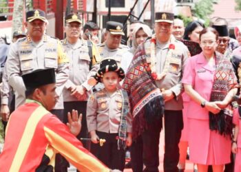 Kapolda Sumut, Irjen Pol Agung Setya Imam Effendi lakukan kunjungan kerja ke Polres Madina. (Foto Ist)