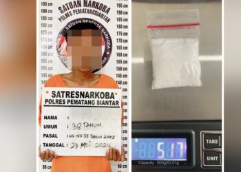 Residivia sabu, Jun dan barang bukti