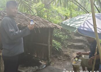 Polsek Tanah Jawa Gerebek Sarang Narkoba, Gubuk Jadi Lokasi Nyabu