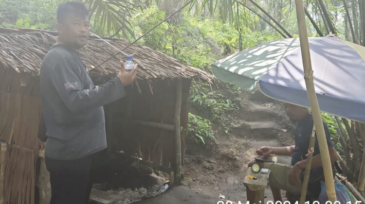 Polsek Tanah Jawa Gerebek Sarang Narkoba, Gubuk Jadi Lokasi Nyabu